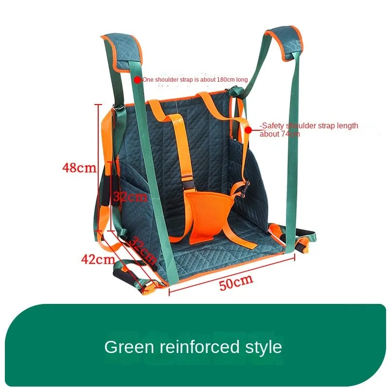 

Hemiplegic Patient Transfer Sling Seat Pad Mobility Emergency Wheelchair Transport Mat Nursing Belt Stretcher For Elder Disabled