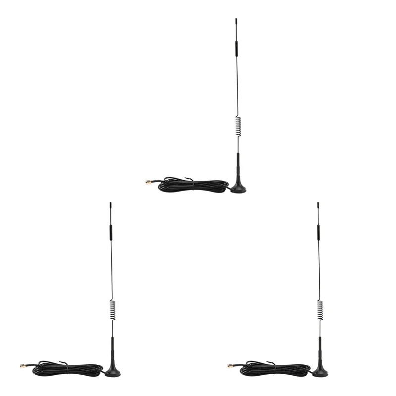 ABGN 3X 5Dbi-1090Mhz-Антенна-ADS-B-Modem-Router-SMA-Male-MCX-Male-For-Lighthtaware