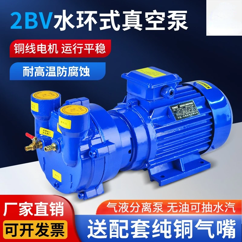 2BV5121 type water ring vacuum pump vacuum integrated pump oilless vacuum pump Small circulating water vacuum pump