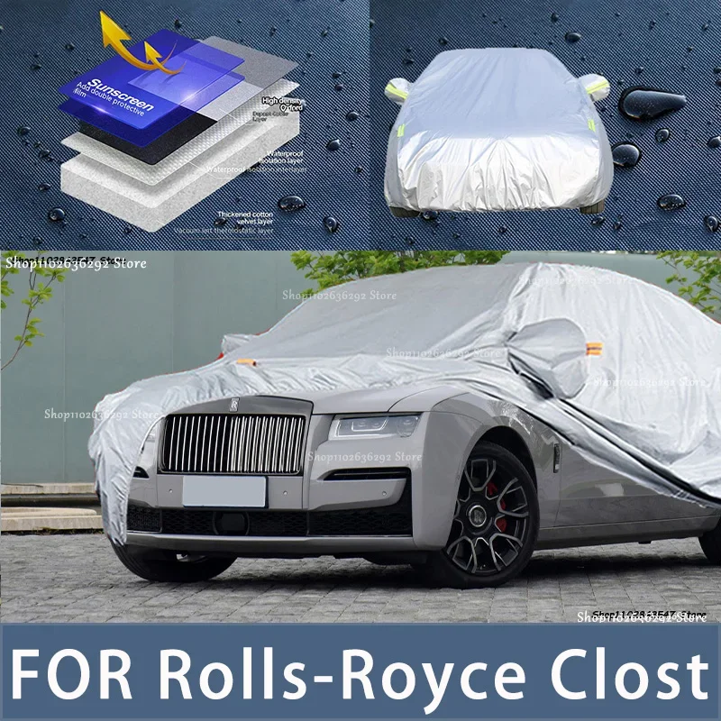 

For Rolls-Royce Clost Outdoor Protection Full Car Covers Snow Cover Sunshade Waterproof Dustproof Exterior Car accessories