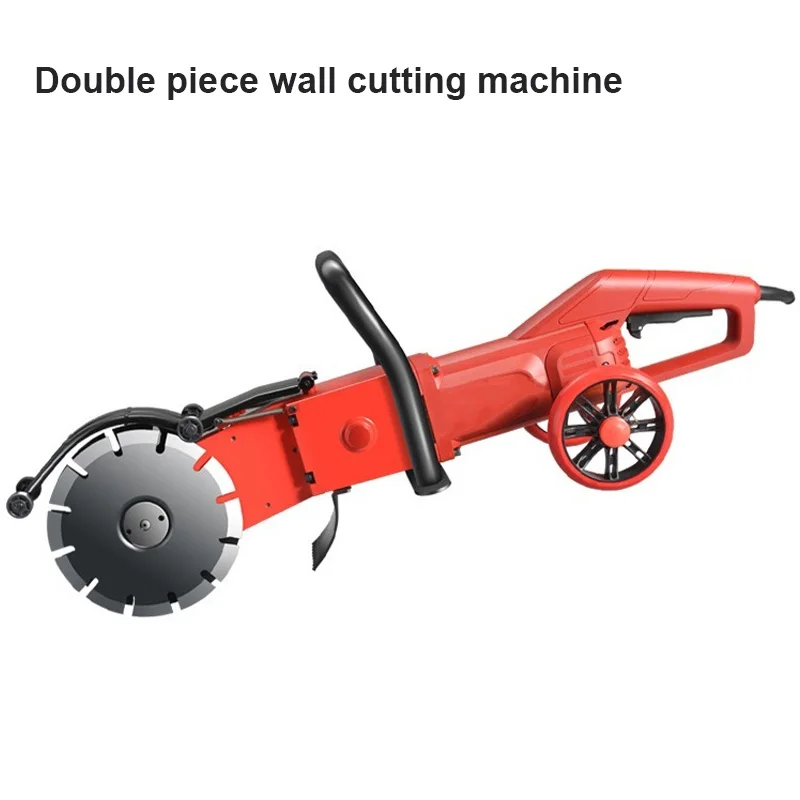 

Double Chip Electric Wall Cutting Machine Slotting Machine 7200W Multi-Function Handheld Electric Saw Cutting Machine 220V