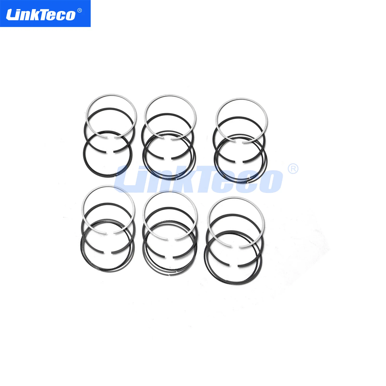 

6x Piston Rings Repair Kit Mahle For BMW N54B30 E90 E92 E60 E89 E71 F01 335i Z4