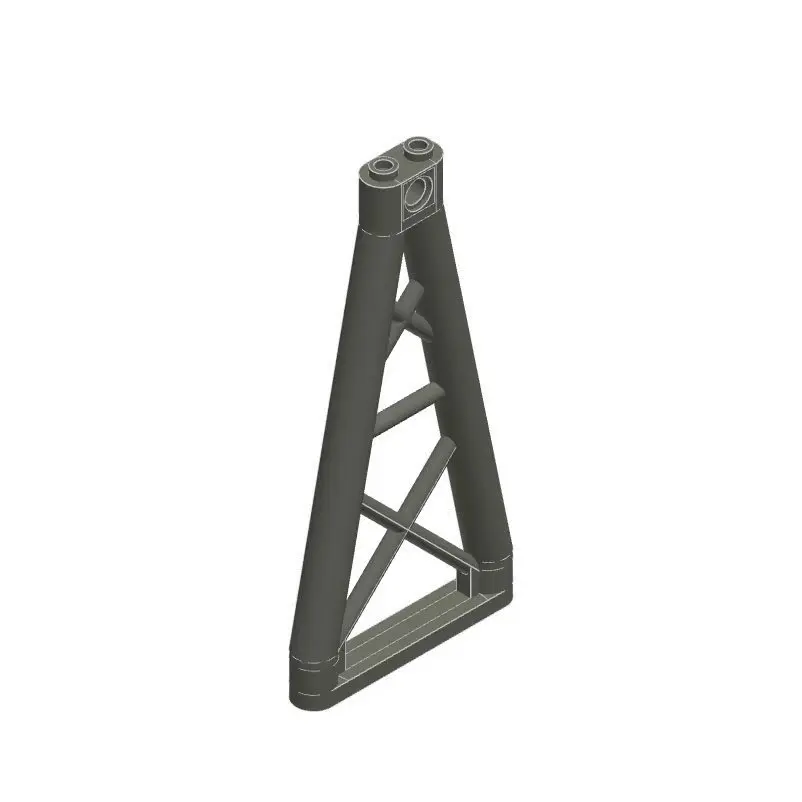 10 Stück Montagebauteile Dreieckige Bausteine Rahmenwand Säulenwandplatten Teile DIY-Bausteine Kompatibel mit 64449 64448 – Detail 1