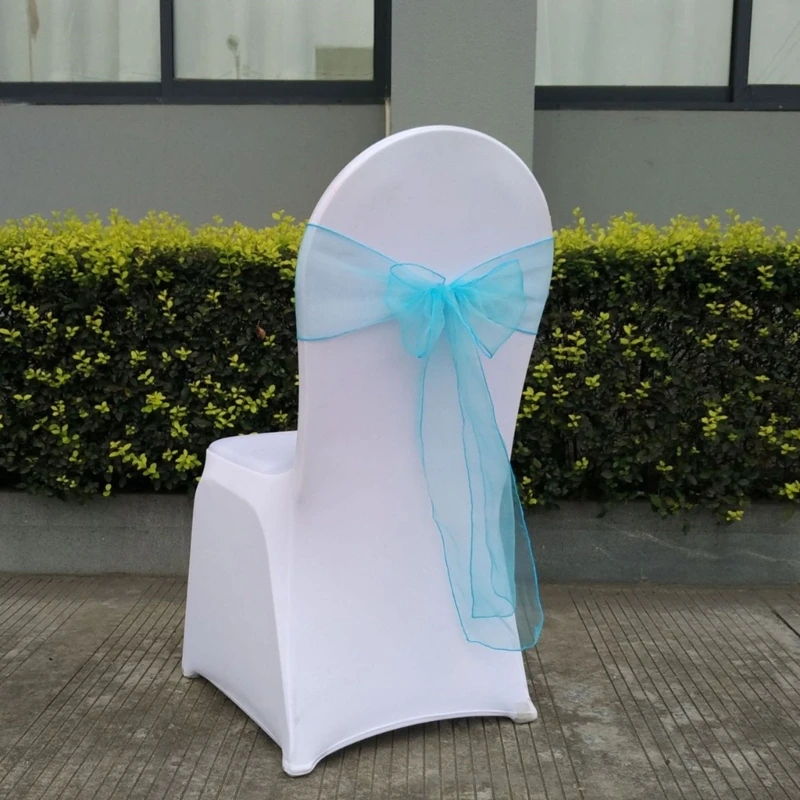 Wedding Chair Bows Chair Back Decors Perfect Addition to Wedding Party Banques Dropshipping