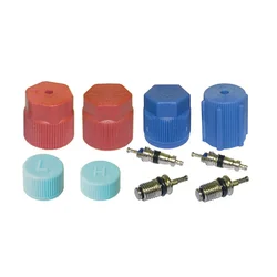 Replacement A/C Cap & Valve Seal Kit Vehicle\\\\\\\'s AC System Accessories Air Conditioning Service Parts Durable New
