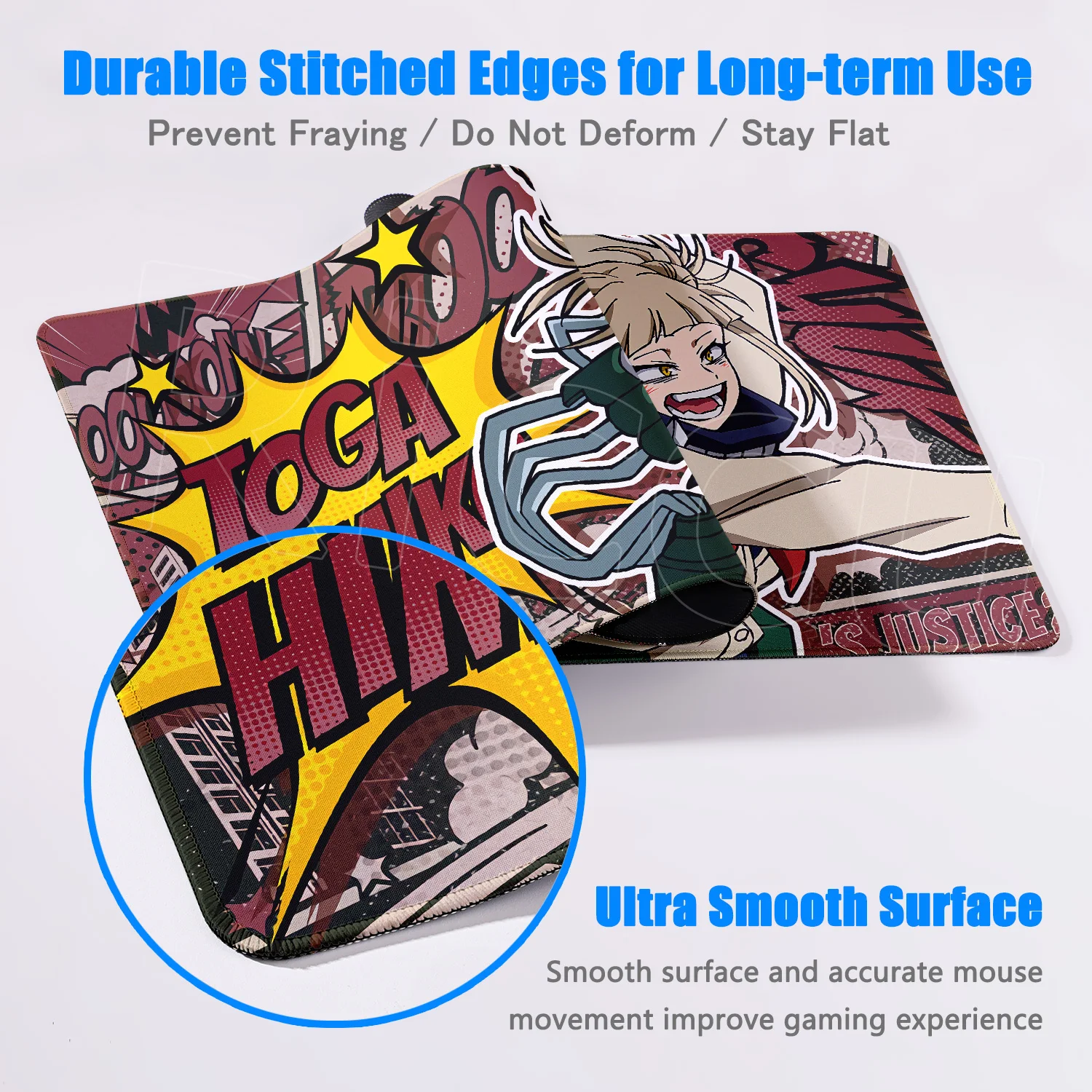 Gaming Keyboard Desk Mat Laptop Japan Anime Mouse Pad HD Printing Rubber Carpet Computer My Hero Academia Gamer Cabinet Mousepad