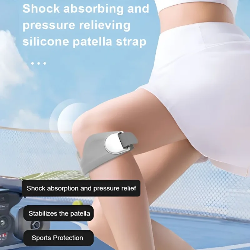Running Special Patella Belt Adult Sports Protective Gear Breathable Shock Absorption Silicone Patellar Tendon Support Strap