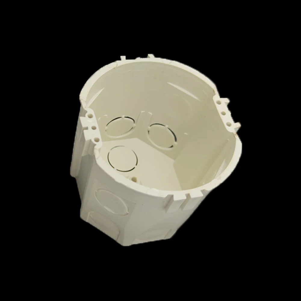 White Thickening Material Mount Switch Socket Thermostat Wall Mount International Standard Internal/External Mounting Box Type