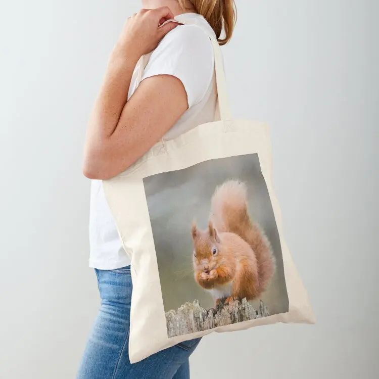 Red Squirrel, Sciurus vulgaris Tote Bag tote bag university shopper bag women tote university