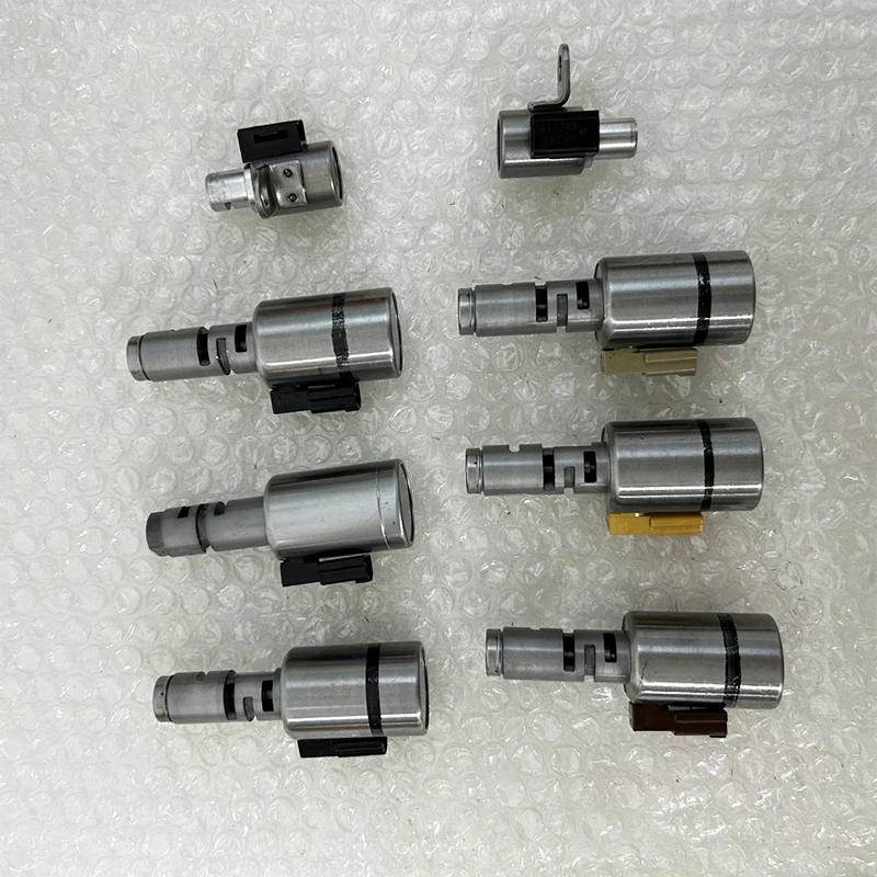 8pcs 09G TF-60SN TF60SN Large Valve Solenoids Transmission Solenoid Set For VW Audi Mini 2003-On 6-speed