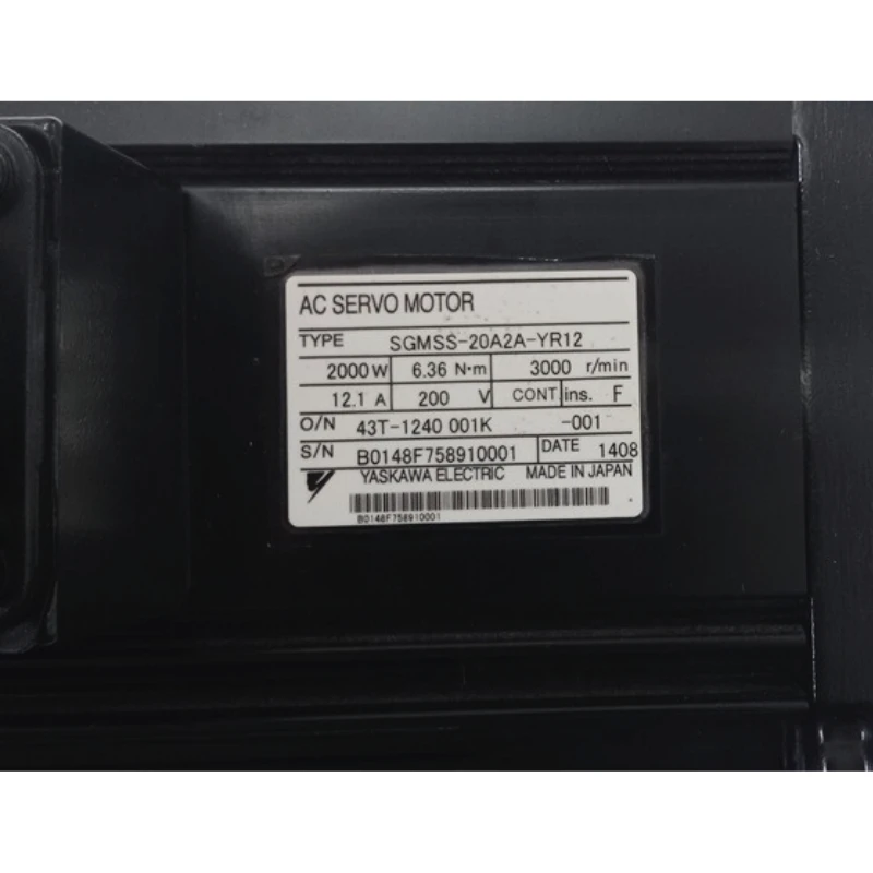 New SGMSS-20A2A-YR12 Yaskawa Servo Motor In Stock Fast Shipping