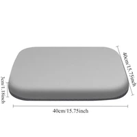 Ultra Thick Soft Foam Seat Cushion Office Chair Pad Car Seat Support Lumbar Pain Relief Long Sitting Comfort 6