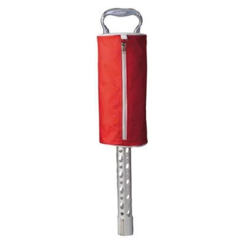 Golf Ball Retriever Portable Shag Bag Golf Ball Pick Up with Removable Steel Tube, Pocket Shagger Storage