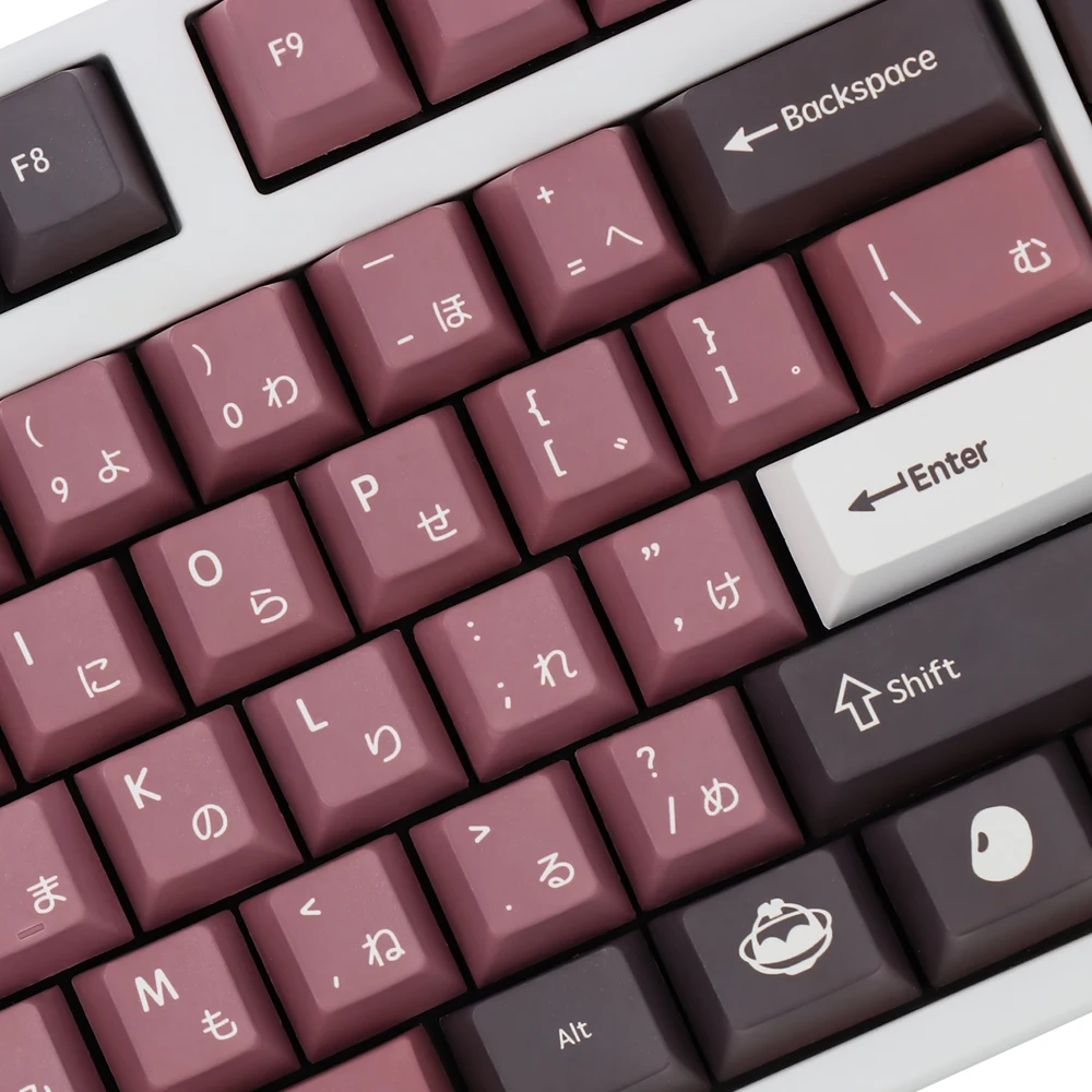 Imagem -03 - Bingsu-teclado Mecânico Cap Grupo Pbt Dye Sublimação Perfil Cereja Gmk 64 68 84 980 104mx Switch Chaves Conjunto Grande