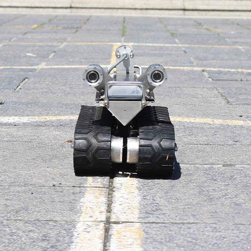 Variable Angle Track City Pipe Network Robot Chassis AVA-P6 Pipe Unclogging Robot Machine With Maximum 30m Water Depth AVA-P3