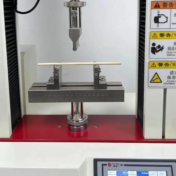 Three or four point bending fixture tensile pressure testing machine metal compression fracturing fixture tooling