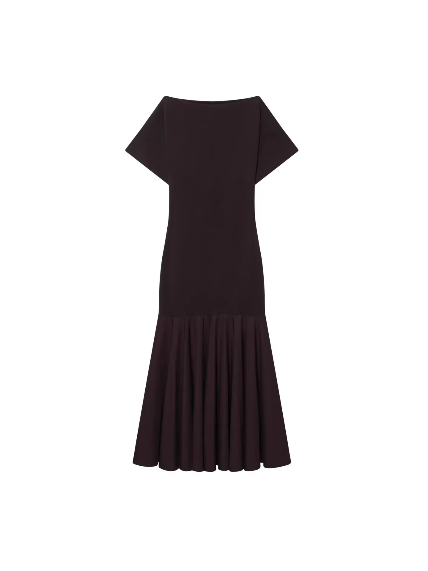 

Withered Fashionable Temperament Boat Collar Short Sleeved Patchwork Dress Elegant Party Dresses Vestidos Women's Dress