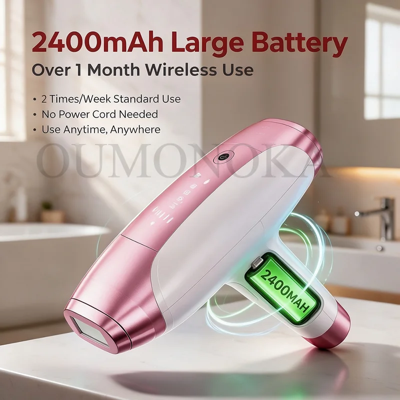Women's Laser Epilator Hair Removal Device Electric Facial Shaver IPL Permanent Hair Removal Machine Adult Clearance