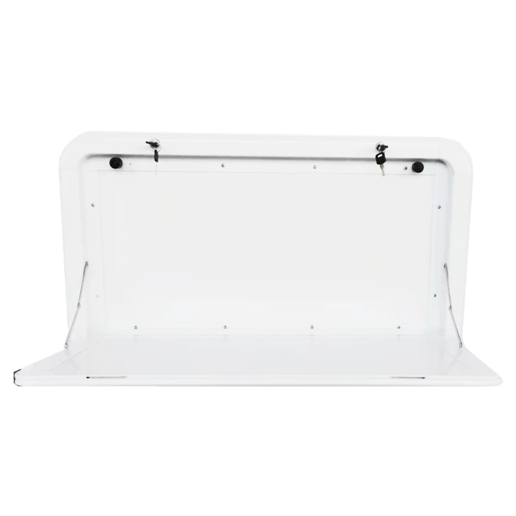 High Quality Caravan Camper White Aluminum Alloy Profile Foldable Dining RV Table