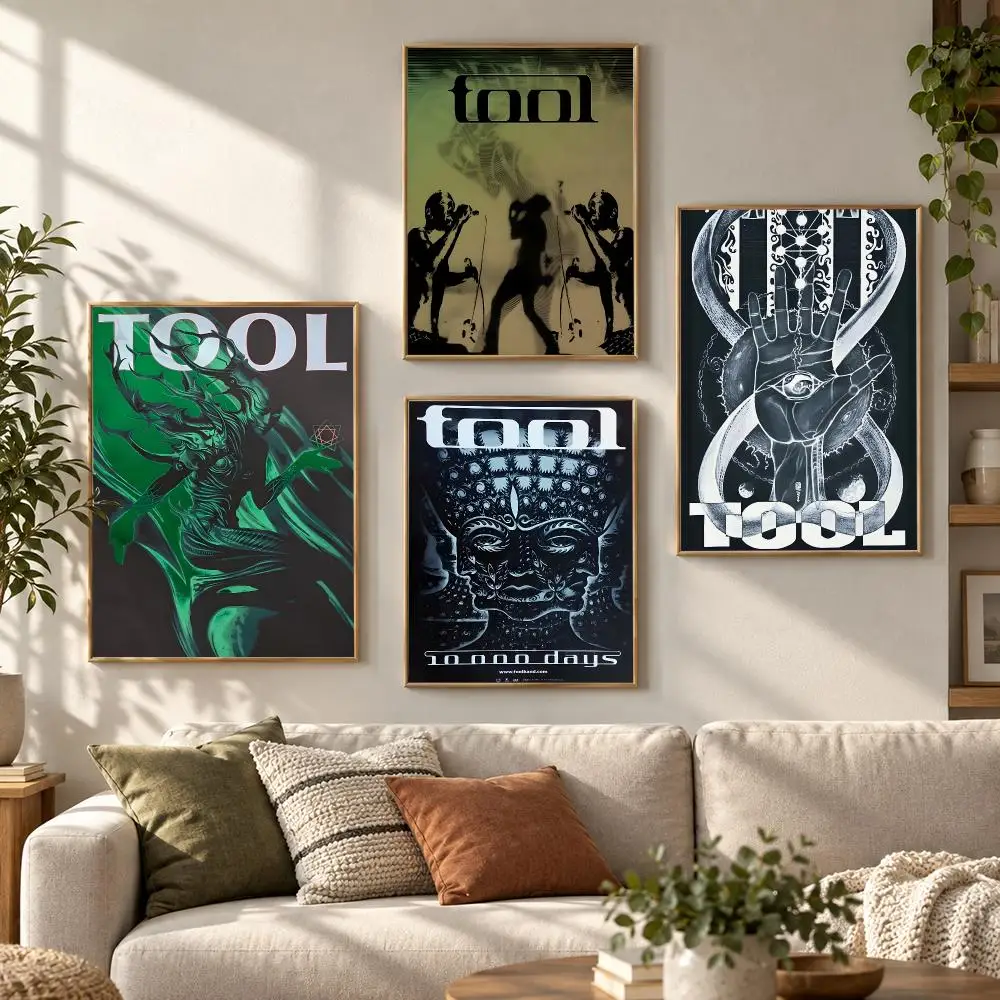 Tool Progressive Metal Band Album Music Mood Aesthetic Poster Aesthetic Art Print for Bedroom & Living Room Decor, Unframed
