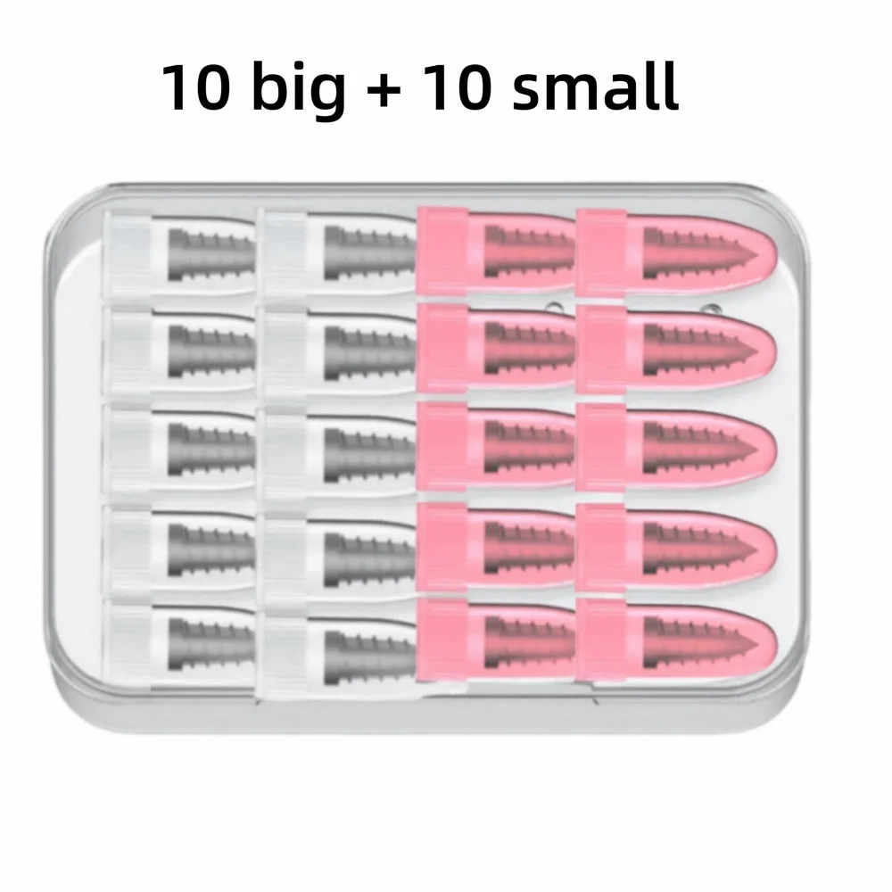 

20/40PCS Rubber Car Vacuum Tyre Repair Nail Kit Mushroom Nails Screw in Tire Repair Rubber Nails Kits Car Tire Accessorie