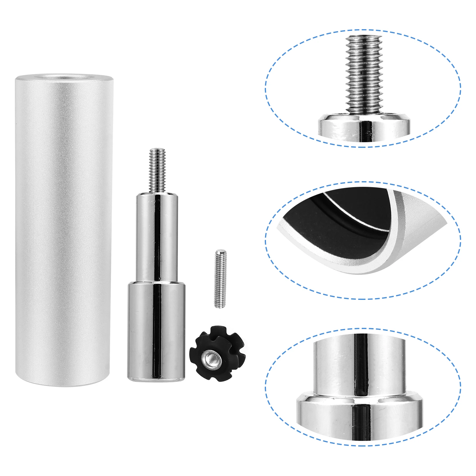 

Sunflower Nut Setter for 28.6mm Forks Aluminum Alloy Durable Bike Headset Installer Replacement Tool Suitable Most