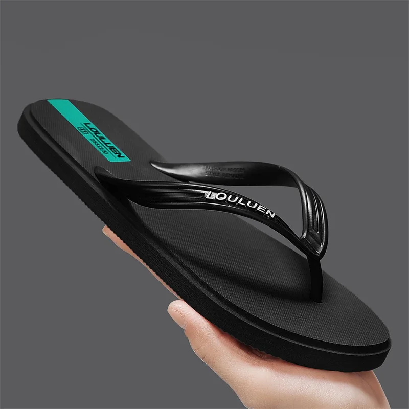 

Men's Flip Flops Summer Solid Color Men's Shoes Breathable Shoes Beach Slippers Suitable for Daily Indoor Outdoor Walks Slippers