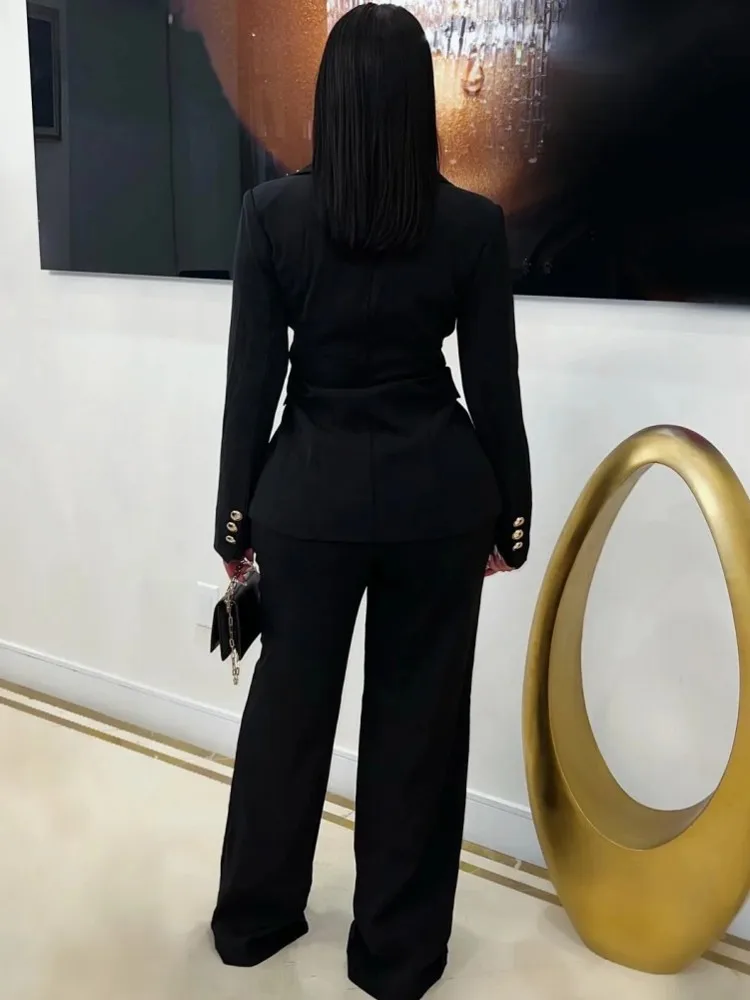 Fashion Set For Women 2 Piece Sets New Arrival Matching Two Pieces Sets Long Sleeve blazer Top And Pants Suits Outfits Clothing