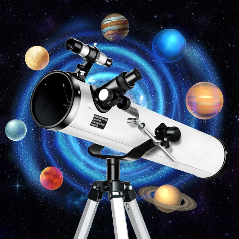 Telescopio astronómico HD de gran apertura F36050, telescopio astronómico espacial Monocular para exteriores con trípode portátil
