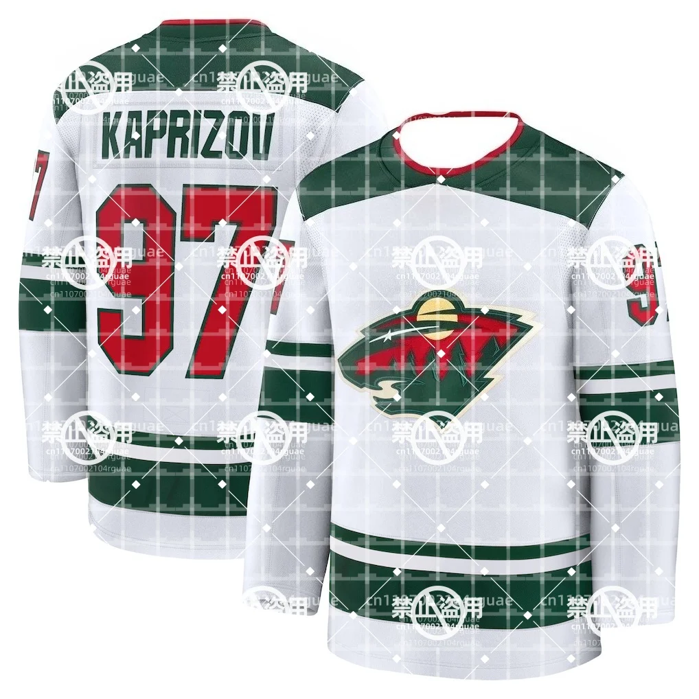 

Hockey Jersey - White/Blue Iconic Lightning Logo Striped Design Long-Sleeve Apparel for Fans & Collectors 3d HD Print