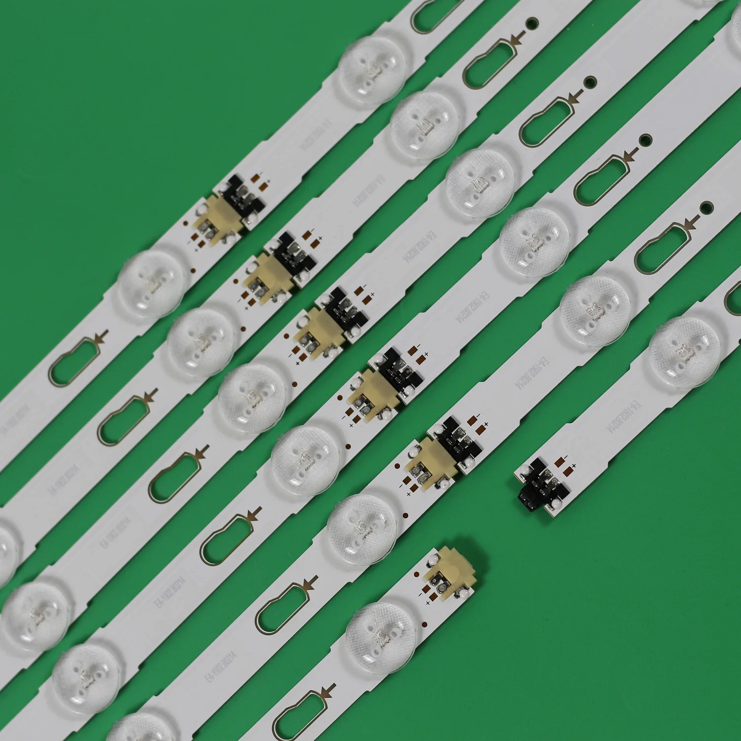 New Kit 12 PCS LED backlight strip For UE55MU6120K UE55KU6000K V5DU-550DCA-R1 V5DU-550DCB-R1 BN96-40099A BN96-40100A