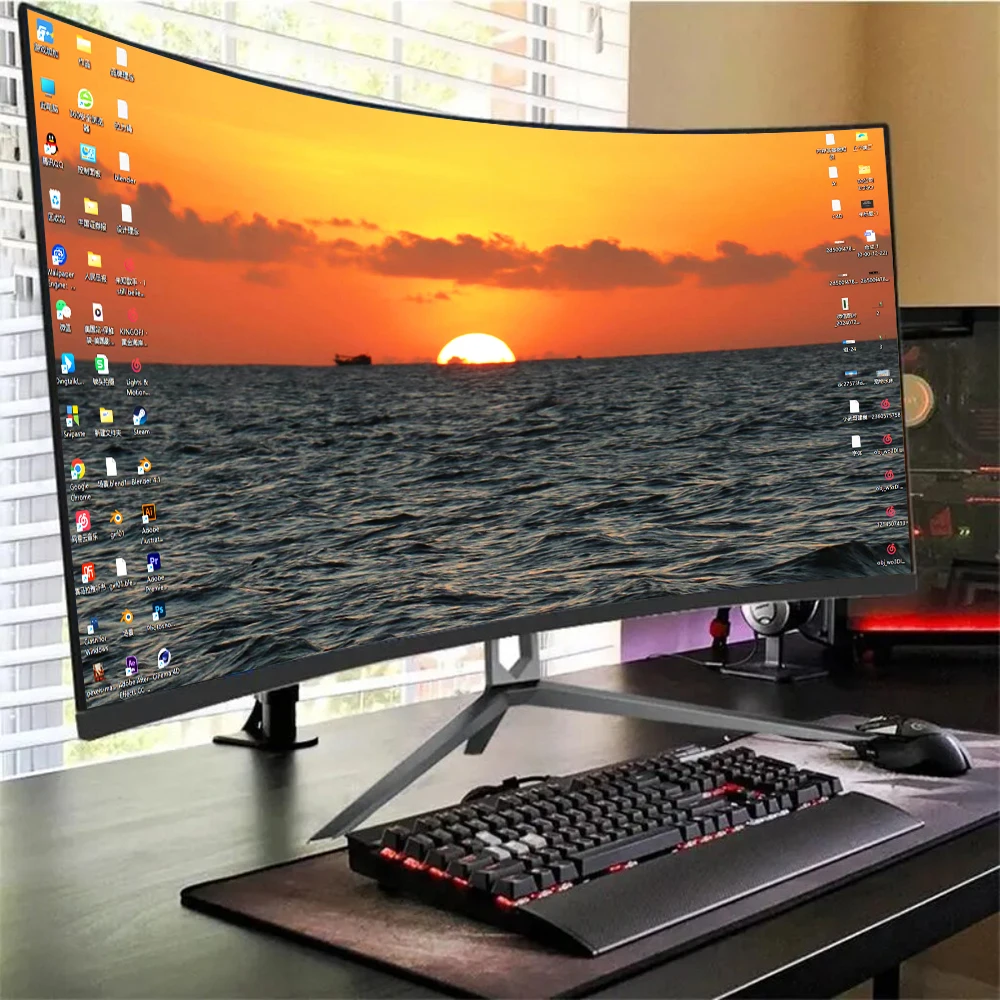 

32 4k 165hz 27 Inch Monitors 27 Inch Curve Custom Ips Ultra Wide Hdr 1920x1080 For Business And Gaming Monitor Pc Monitor