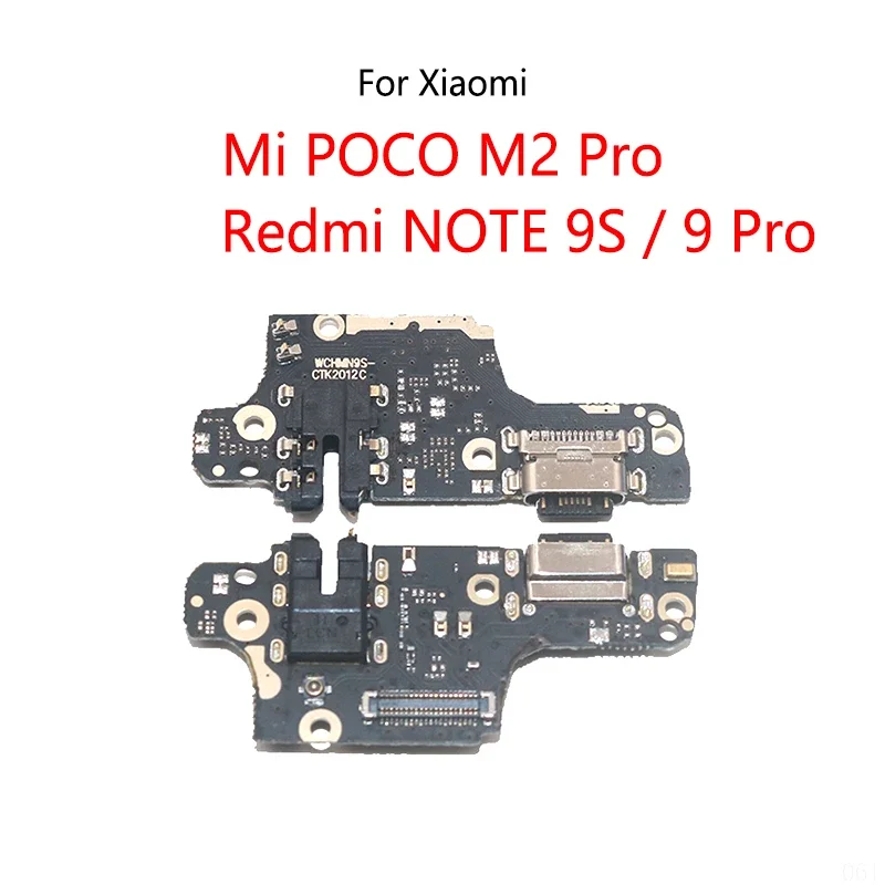 Pop For Xiaomi Mi POCO M2 Pro Pocophone / Redmi NOTE 9S / 9 Pro USB Charging Dock Port Jack Connector Charge Board Flex Cable