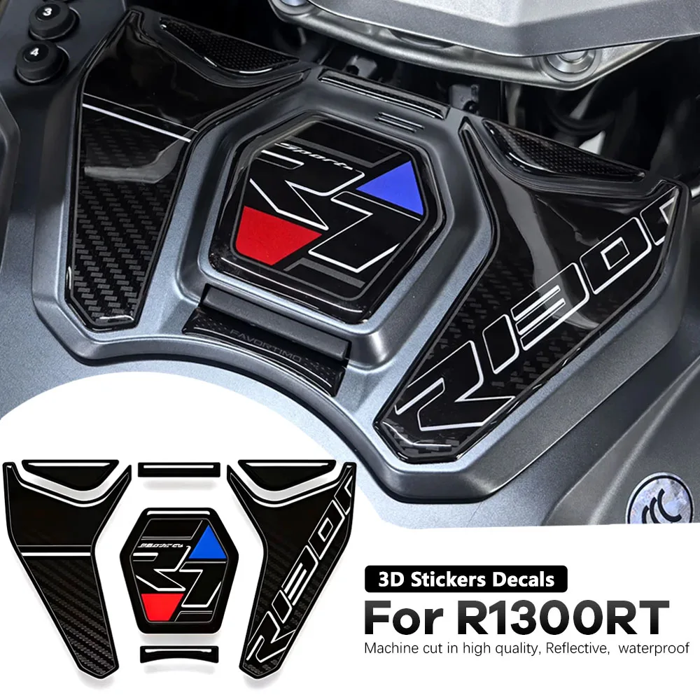 For R1300RT R 1300 RT R1300 2025 2026 Tank Pad Cap Front Mudguard Fender Handguards Hand guard Protector 3D Stickers Decals