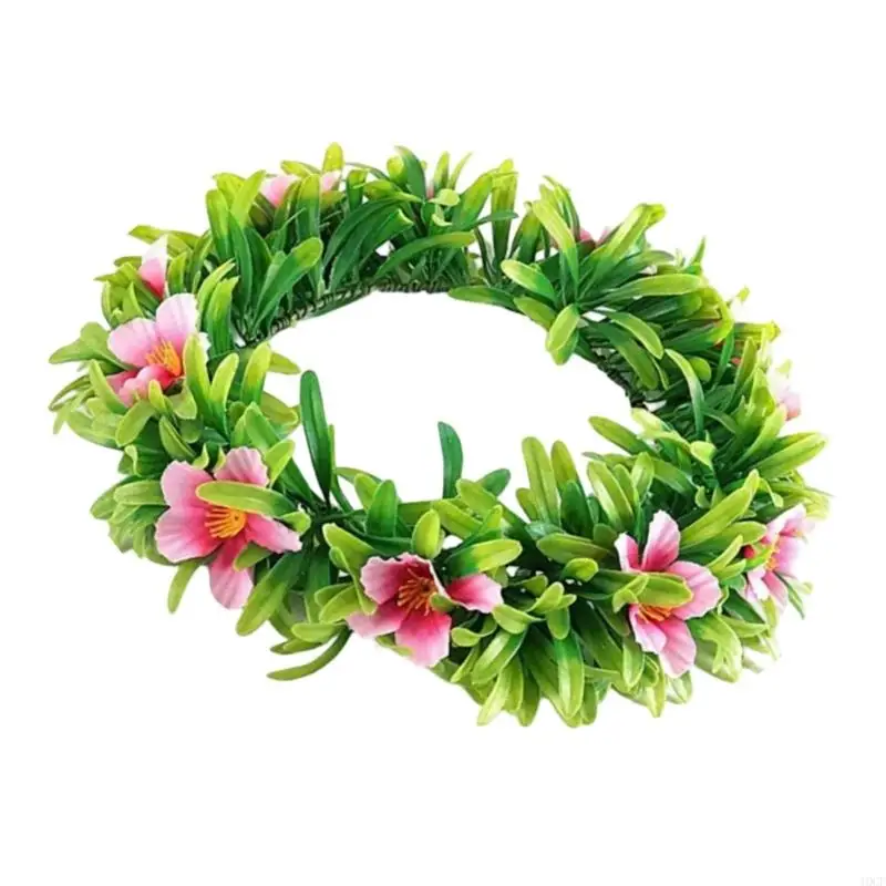 

Adjustable Spring Blossom Wreath Headpiece 4 Color Forest Theme Photo Props