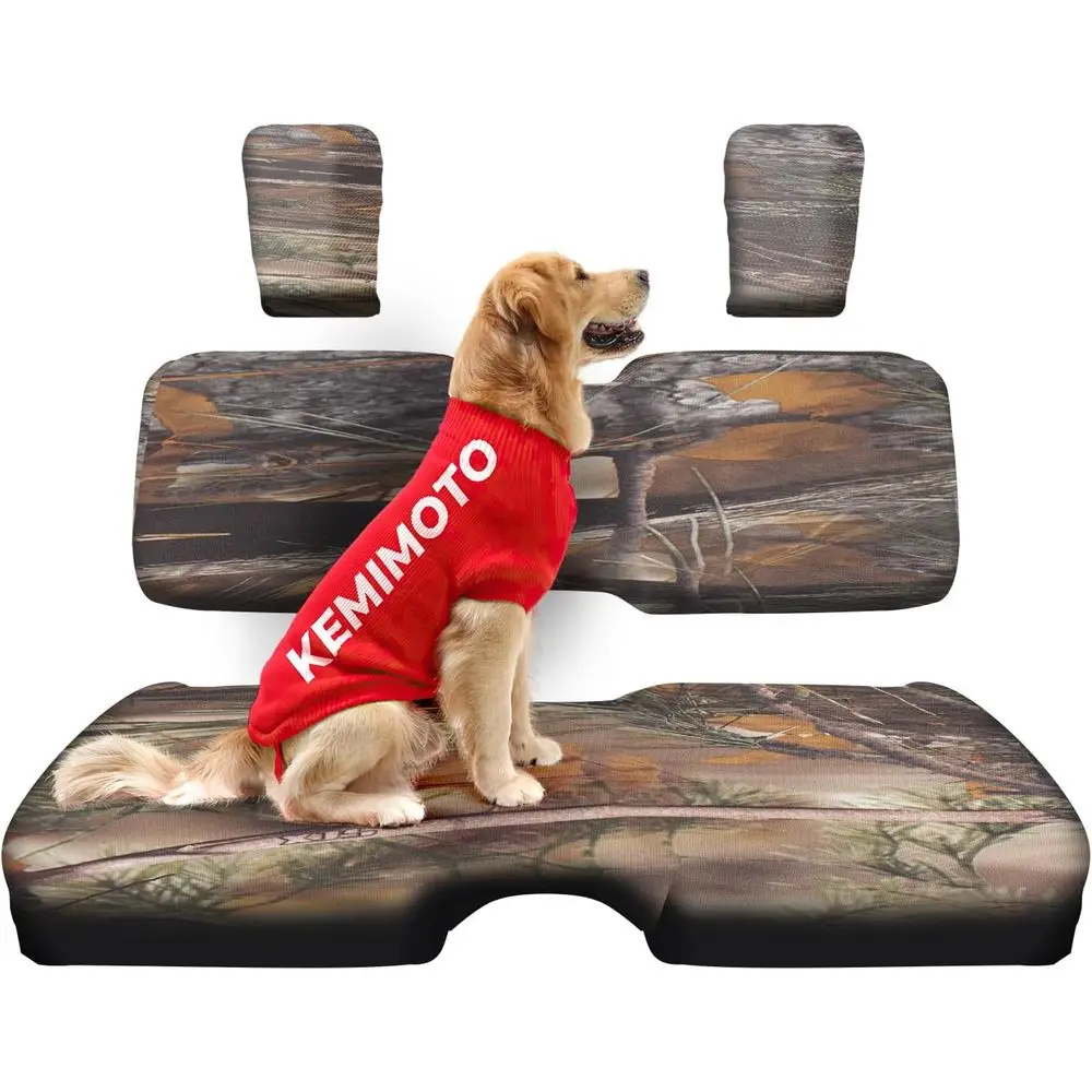 

All-Weather Camo Seat Covers for 2014-2025 Pioneer 700 700-4, UV & Scratch Resistant, Water-Resistant 1680D Fabric, Anti-Slip Se