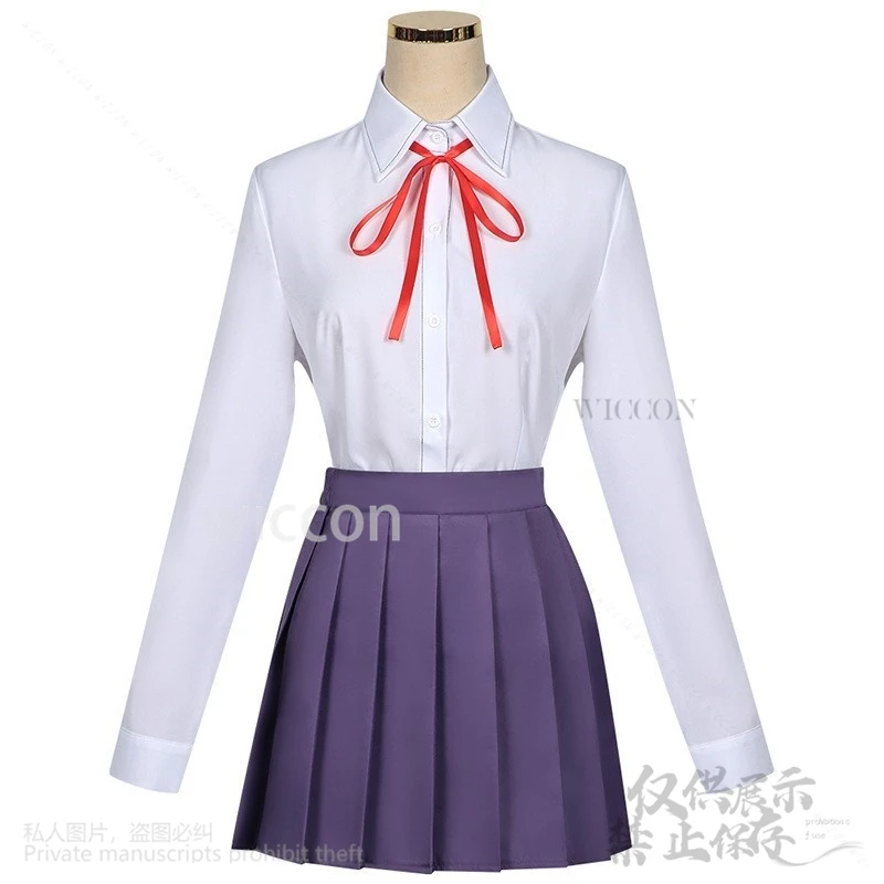 Hanazono Hakari เครื่องแต่งกายวิกผมอะนิเมะ 100 แฟน WHO Really Love You คอสเพลย์ญี่ปุ่น JK School Uniform สําหรับผู้หญิงที่กําหนดเอง
