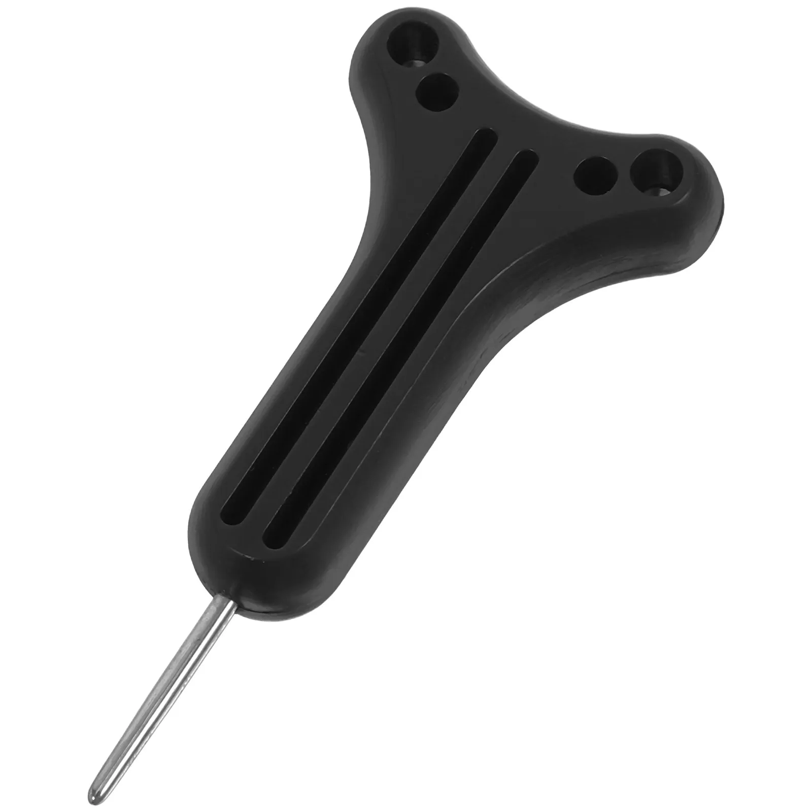 Black Plastic Braille Writing Pen Ergonomic Stylus Essential for Blind Visually Impaired Learning Braille Writer Tool