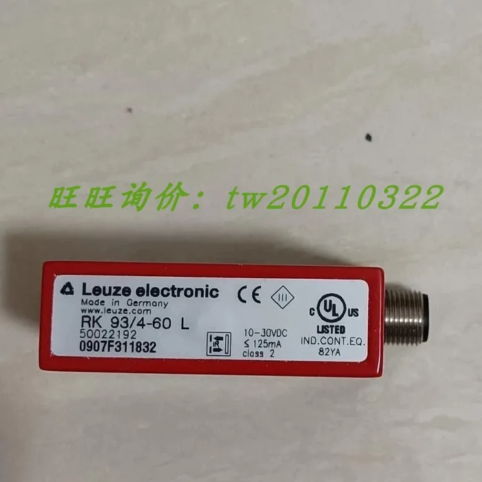 [Quality Assurance] RK 93/4-60 L; 50022192 Germany LAUZE Photoelectric Sensor