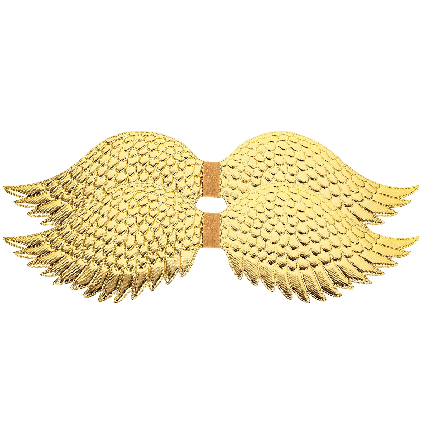 

2pcs Golden Angel Wing Large Fairy Wings For Cosplay Halloween Party Stage Performance Dress Up Prop Accessories