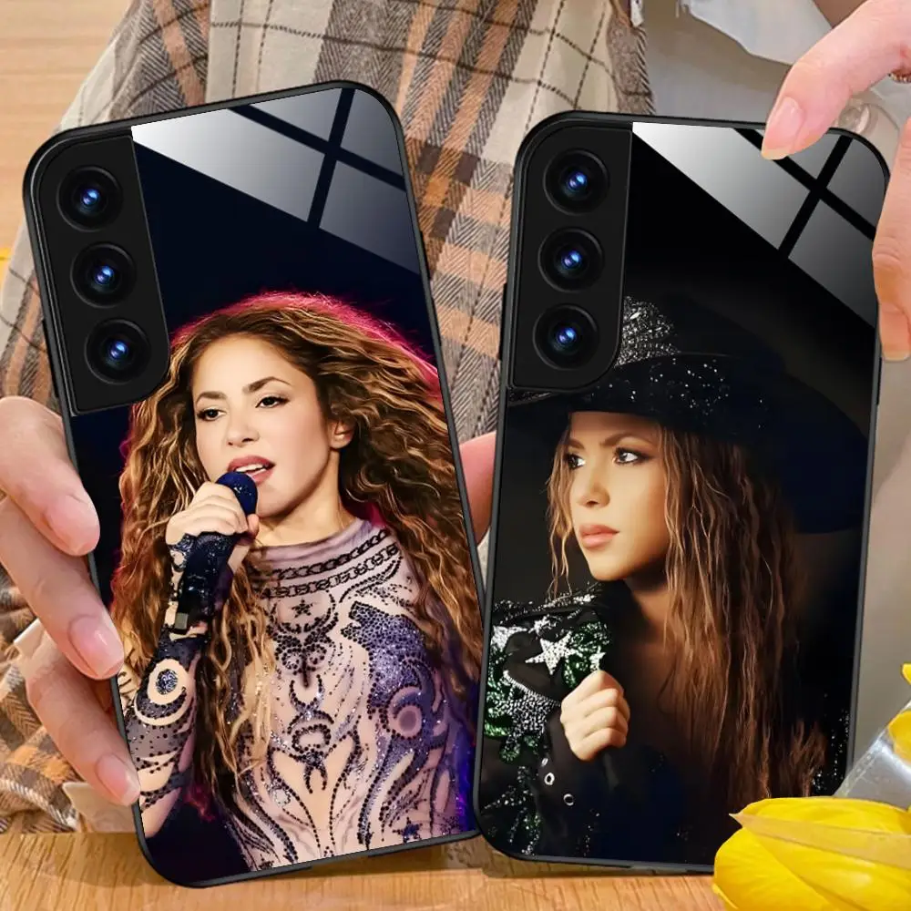 Shakira Fashion Phone Case for Samsung Galaxy A56 55 54 53 52 51 36 35 34 23 16 15 5G Glass Protective Cover