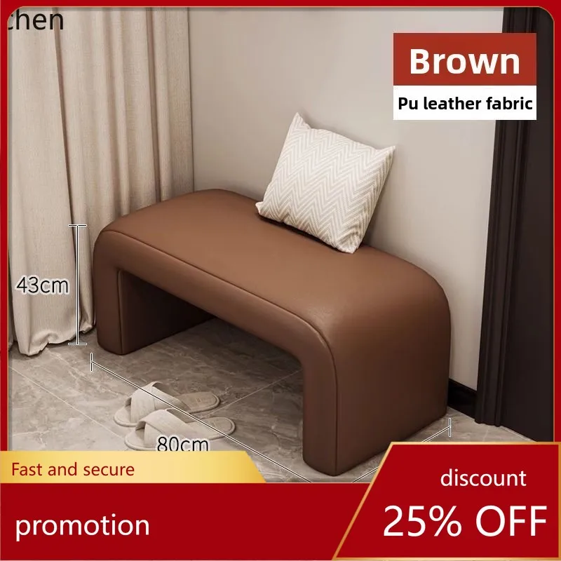CZ Entryway Shoe Cabinet with Seat, Integrated Entryway Bedroom Bedside Bench, Doorway Shoe Changing Bench for Home Use