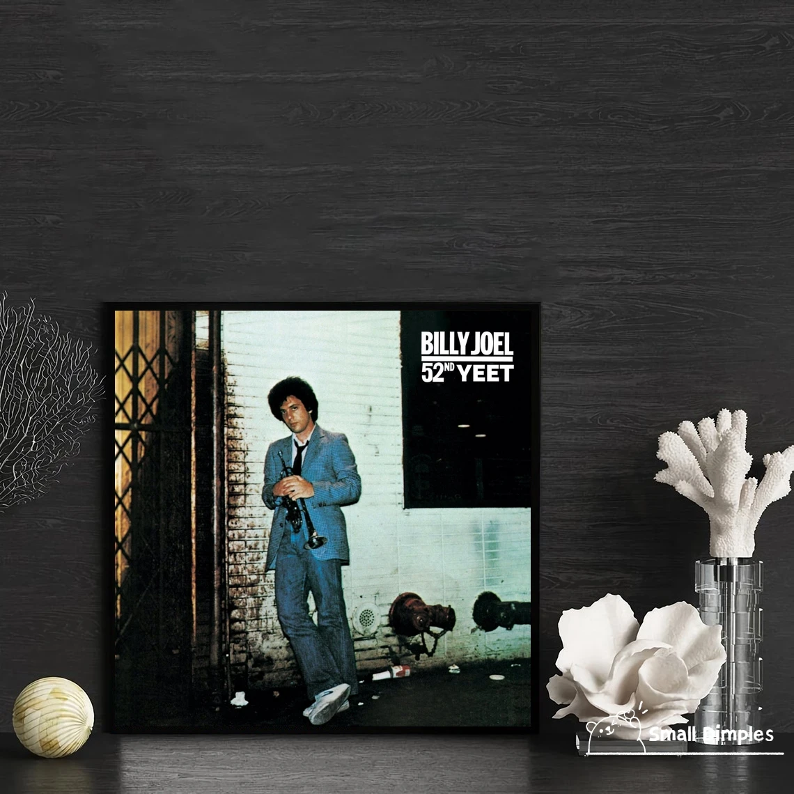 Billy Joel 52nd Street Music Album Poster Canvas Art Print Home Decoration Wall Painting (No Frame)
