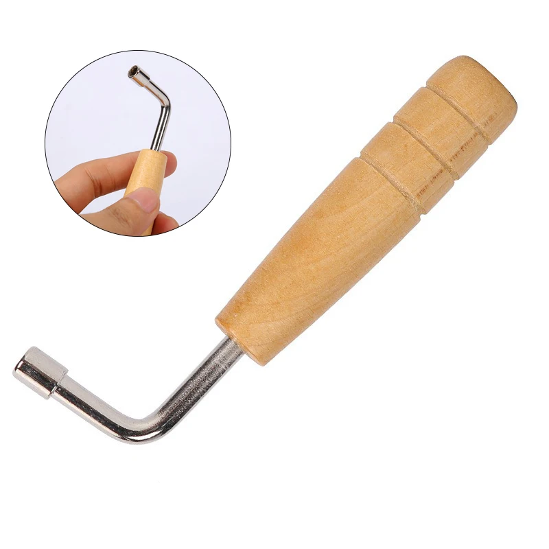 1PC L-Type Square Universal Instrument Tuning Lever, Compatible with Piano, Guzheng and Lyre,Durable Tip Pin Repair Tool