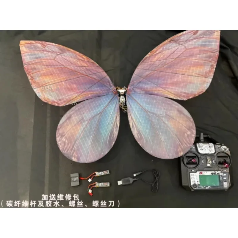Fluttering Wing RC Plane Bionic Aircraft Parachute Cloth Head Full Set Ready to Fly