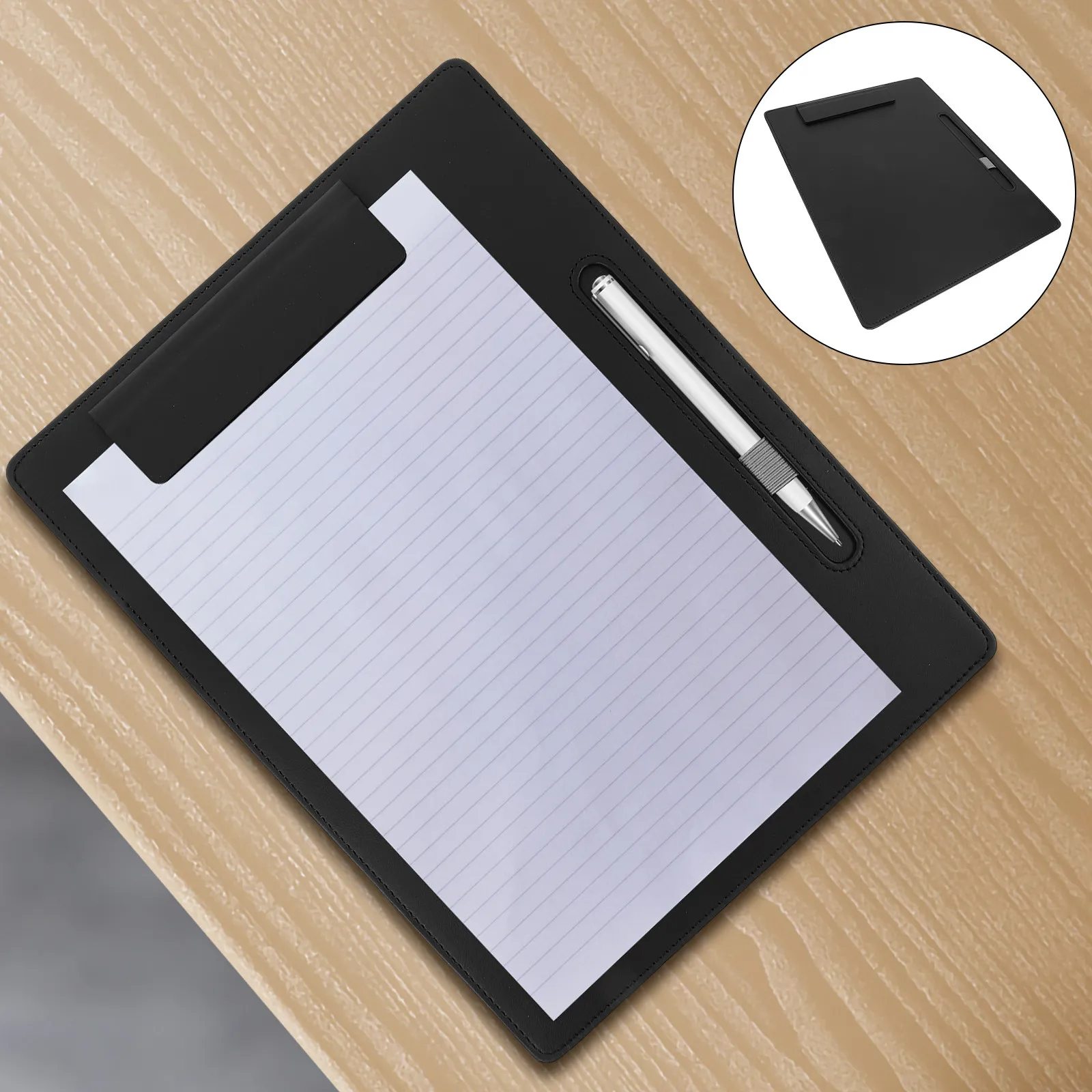 

Versatile Lightweight Clipboard Sturdy Material Writing Board Paper File Organizer Document Clip for Office Classroom Home Use