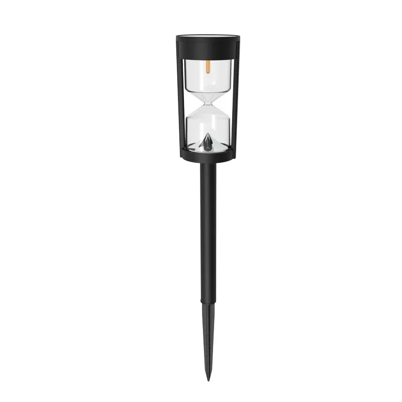 Outdoor Waterproof Solar Hourglass Lawn Light LED Decorative Floor Plug Courtyard Light Villa Garden Landscape Light