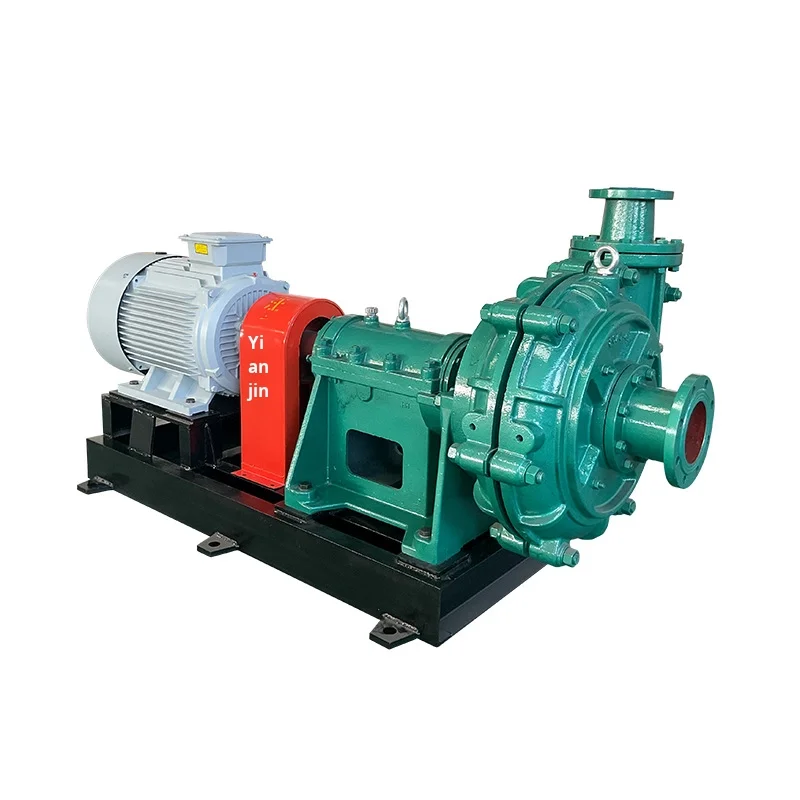 

80Zj-I-A42 High-Flow Horizontal Slurry Pump Self-Priming Centrifugal Pump Mining Coal Washing Plant Tailings Slurry Pump