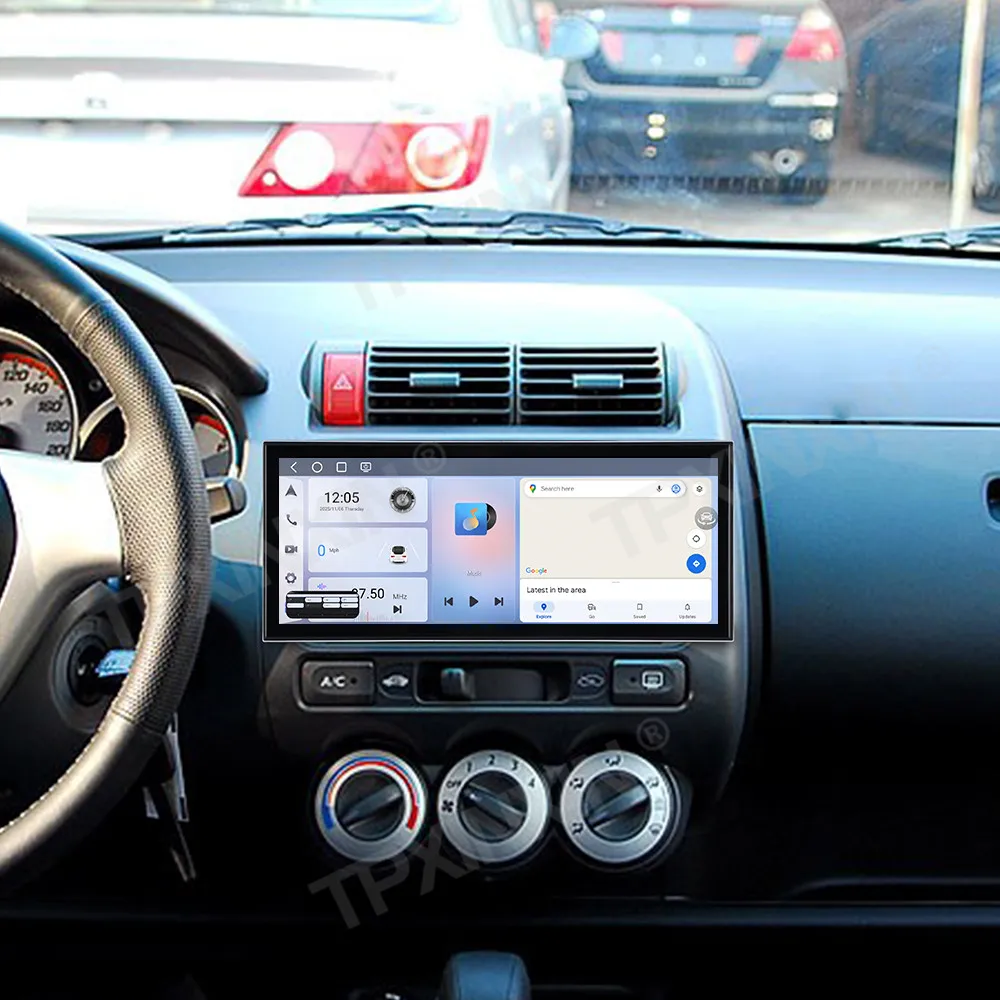 

Сенсорный автомобильный радиоприемник для Honda Fit Everus S1 City 2002-2007, Android GPS, автомобильная мультимедийная система, стерео ресивер, головное устройство