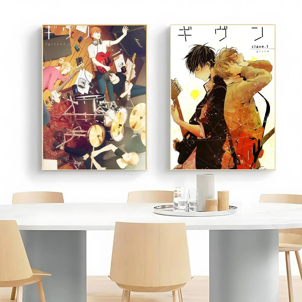 emotional anime G-Given Poster Wall Art Print Decorative Mural Home Decor Gift Unframed